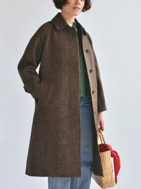 Paynter Jacket Co. Harris Tweed Overcoat, like new